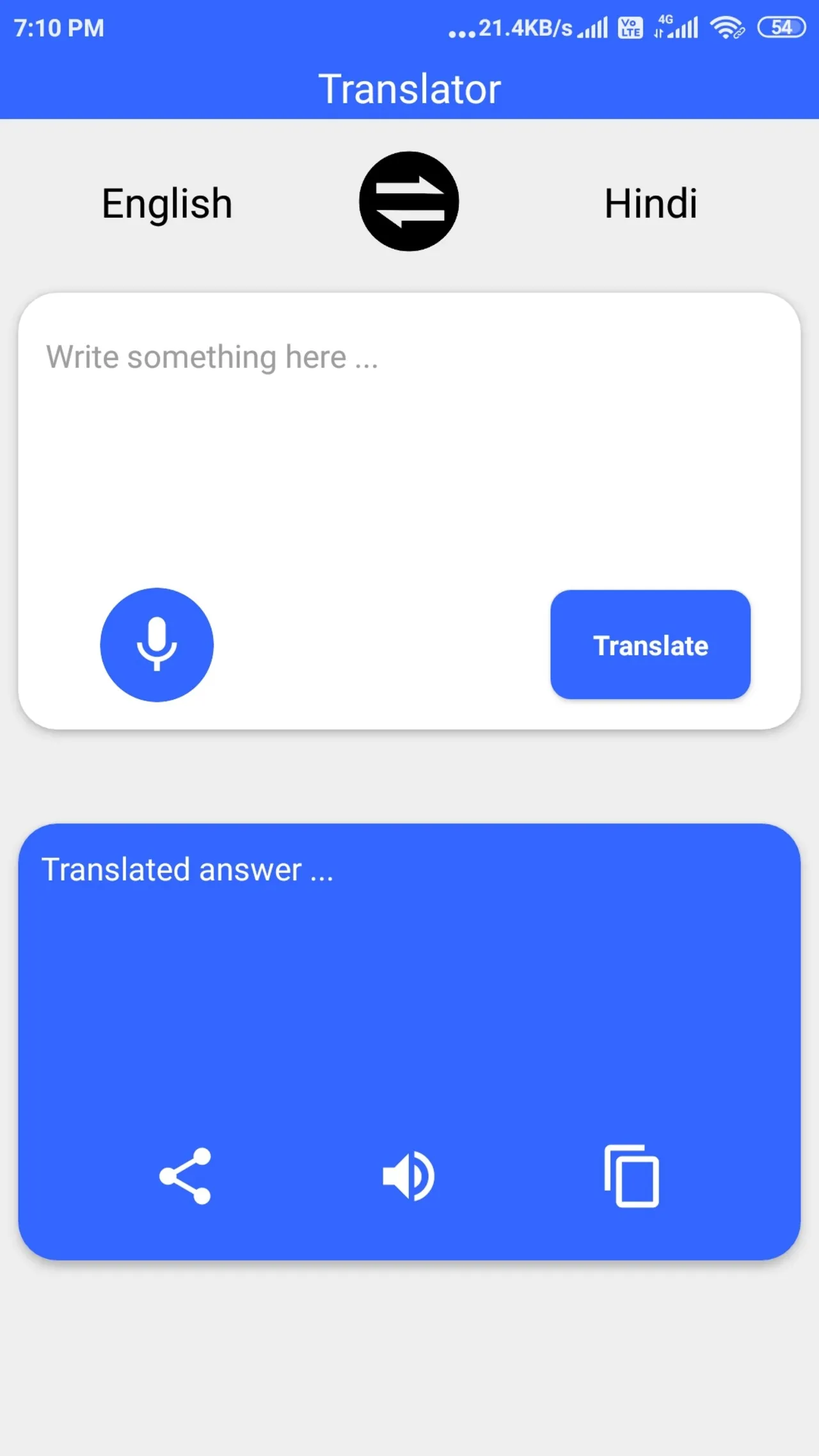 Hindi English Translator | Indus Appstore | Screenshot