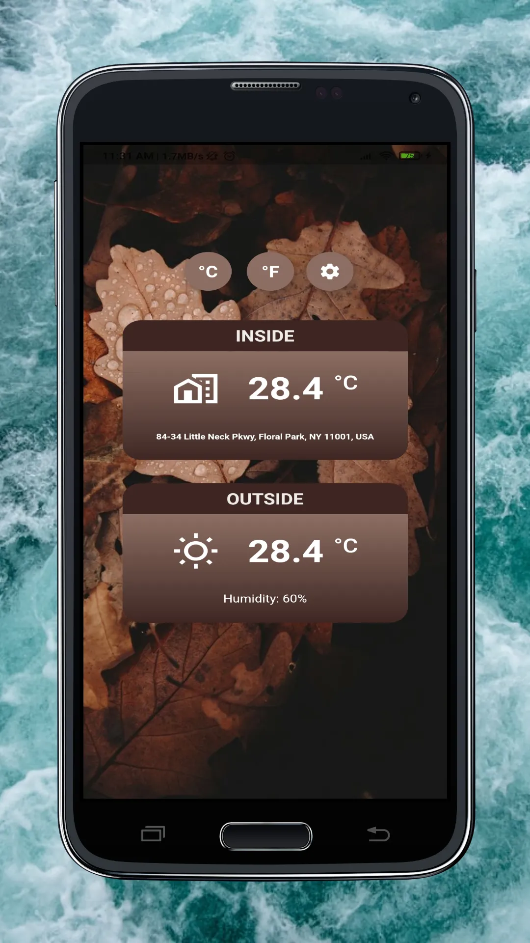 Room Temperature Thermometer | Indus Appstore | Screenshot