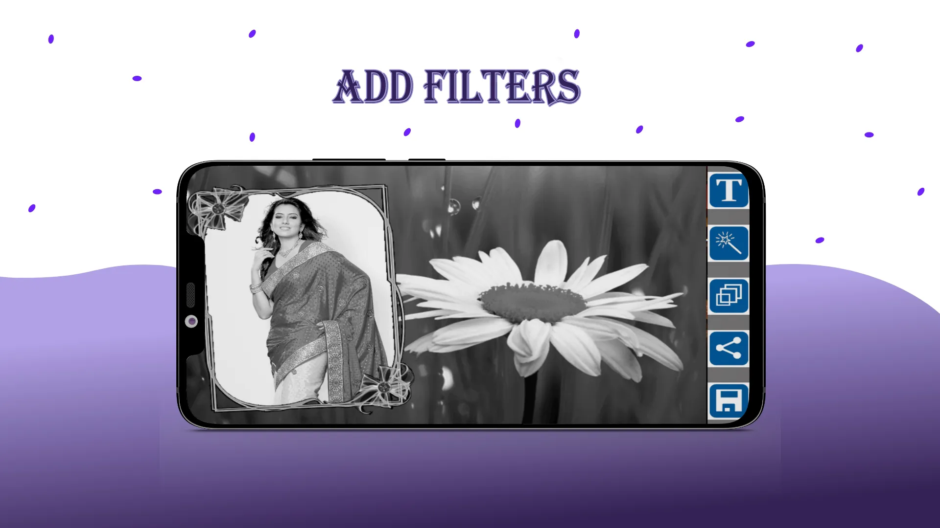 Flower Photo Frames & Effects | Indus Appstore | Screenshot