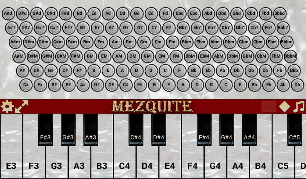 Mezquite Piano Accordion | Indus Appstore | Screenshot