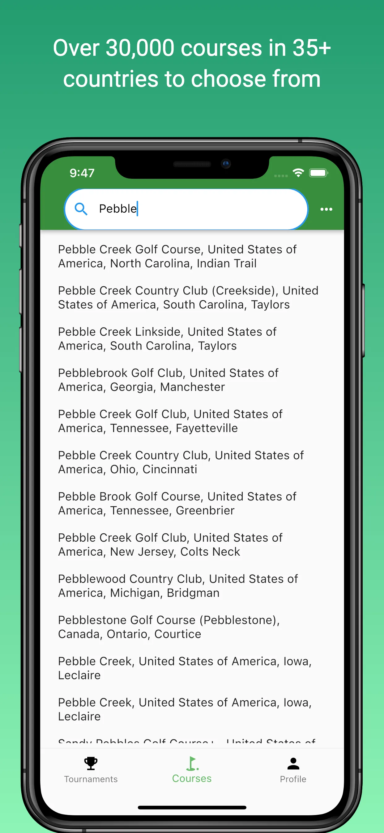 Squabbit - Golf Tournament App | Indus Appstore | Screenshot