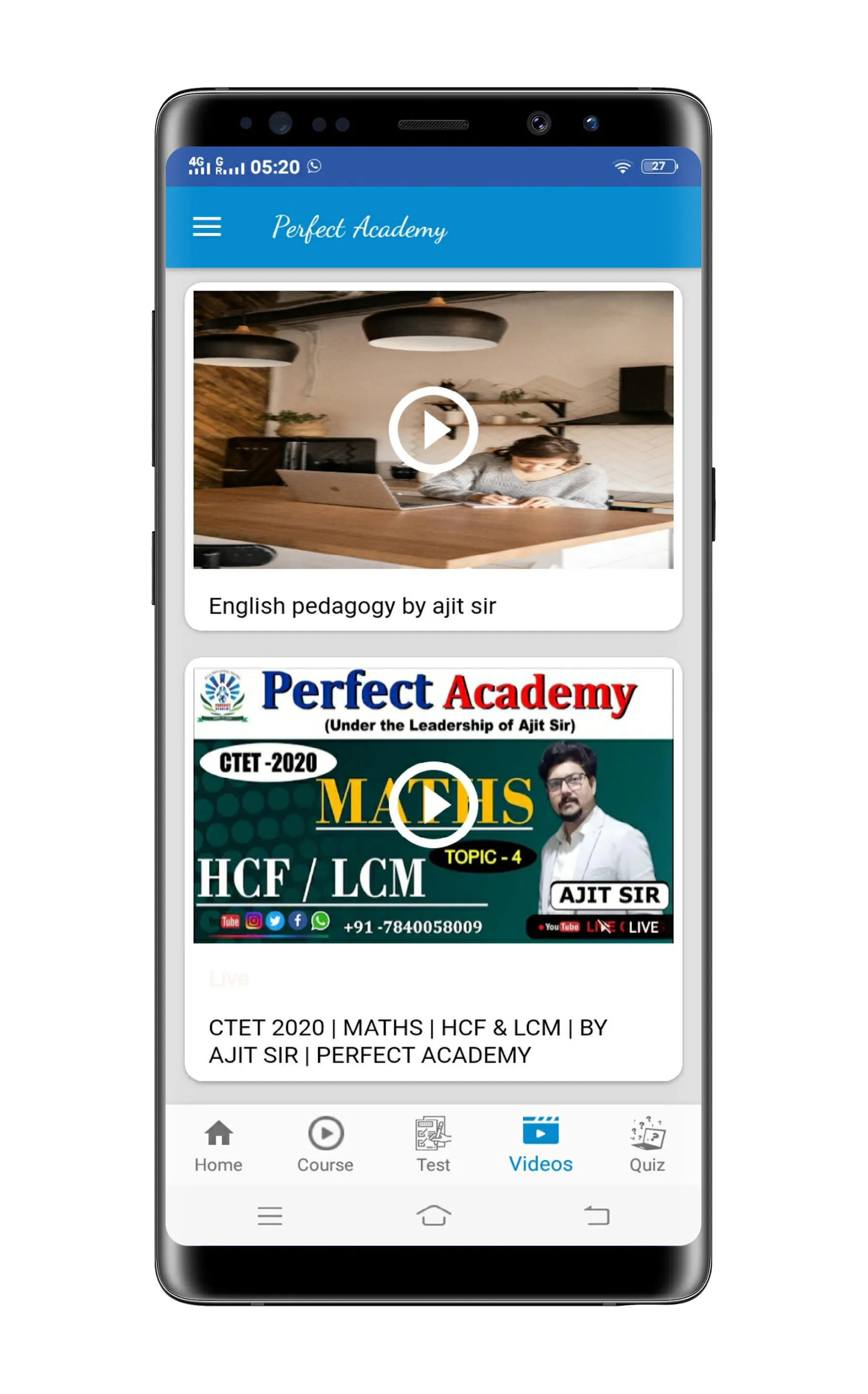 Perfect Academy | Indus Appstore | Screenshot