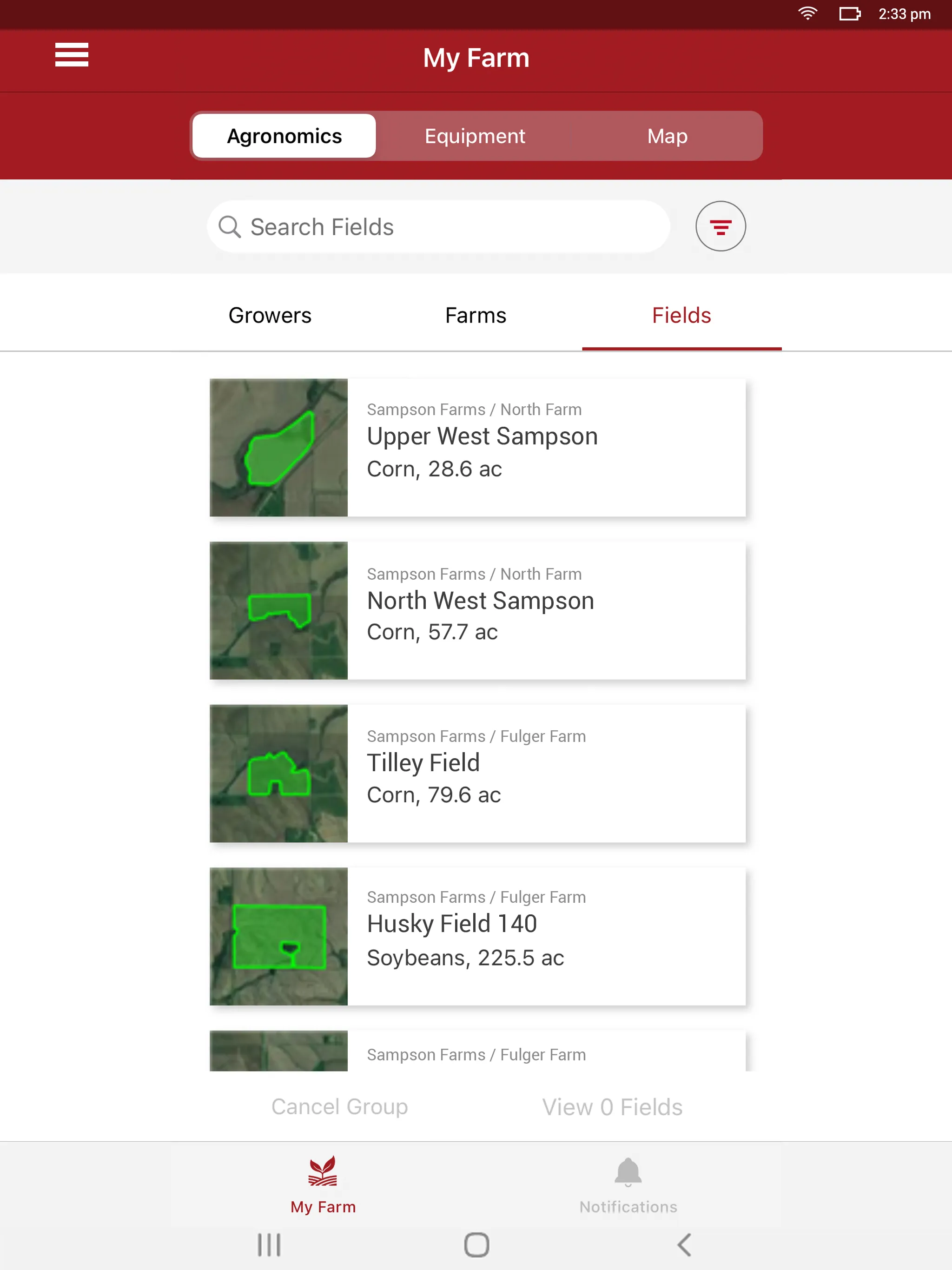 Case IH AFS Connect Farm | Indus Appstore | Screenshot