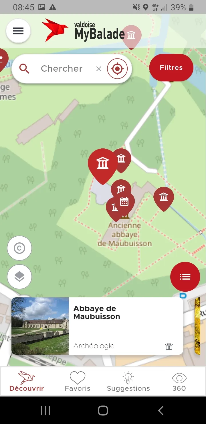 valdoise MyBalade | Indus Appstore | Screenshot