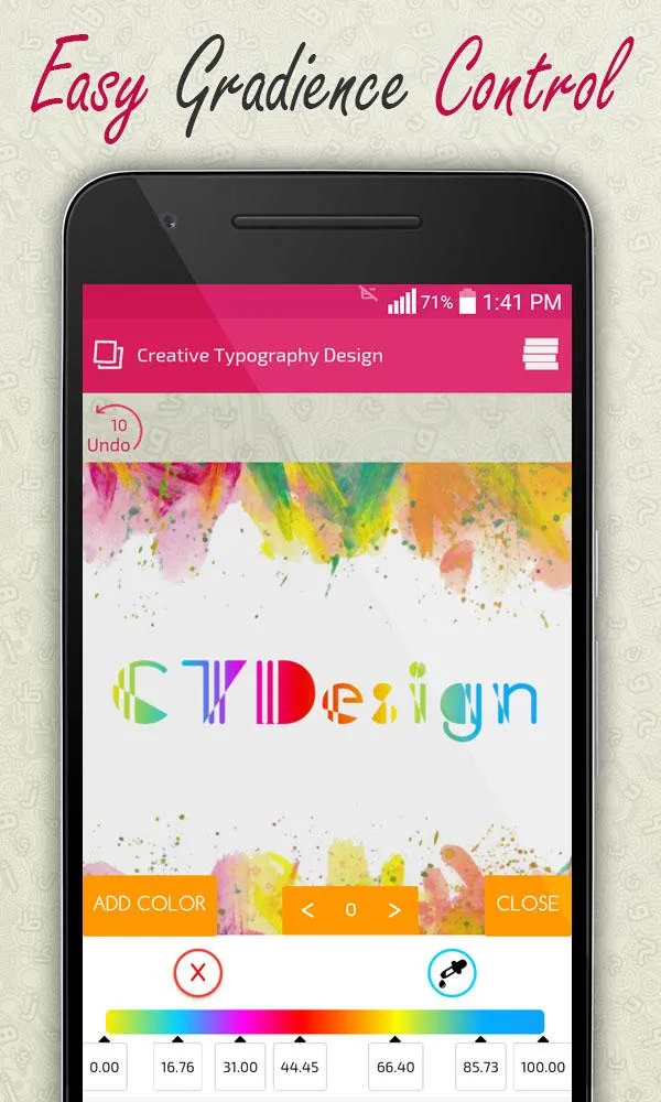 Creative Typography Design | Indus Appstore | Screenshot