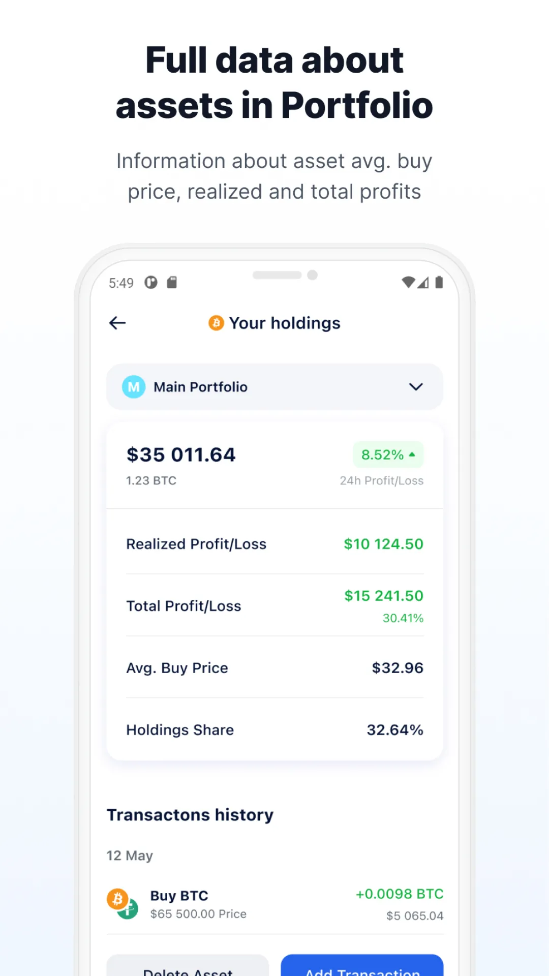 Dropstab: Crypto & Portfolio | Indus Appstore | Screenshot