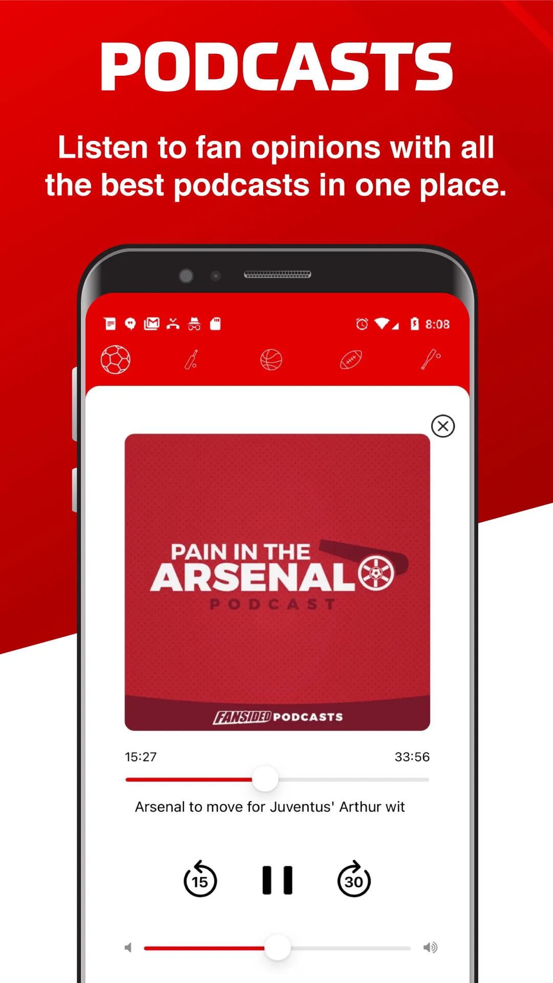 Gunners - Live Scores & News | Indus Appstore | Screenshot