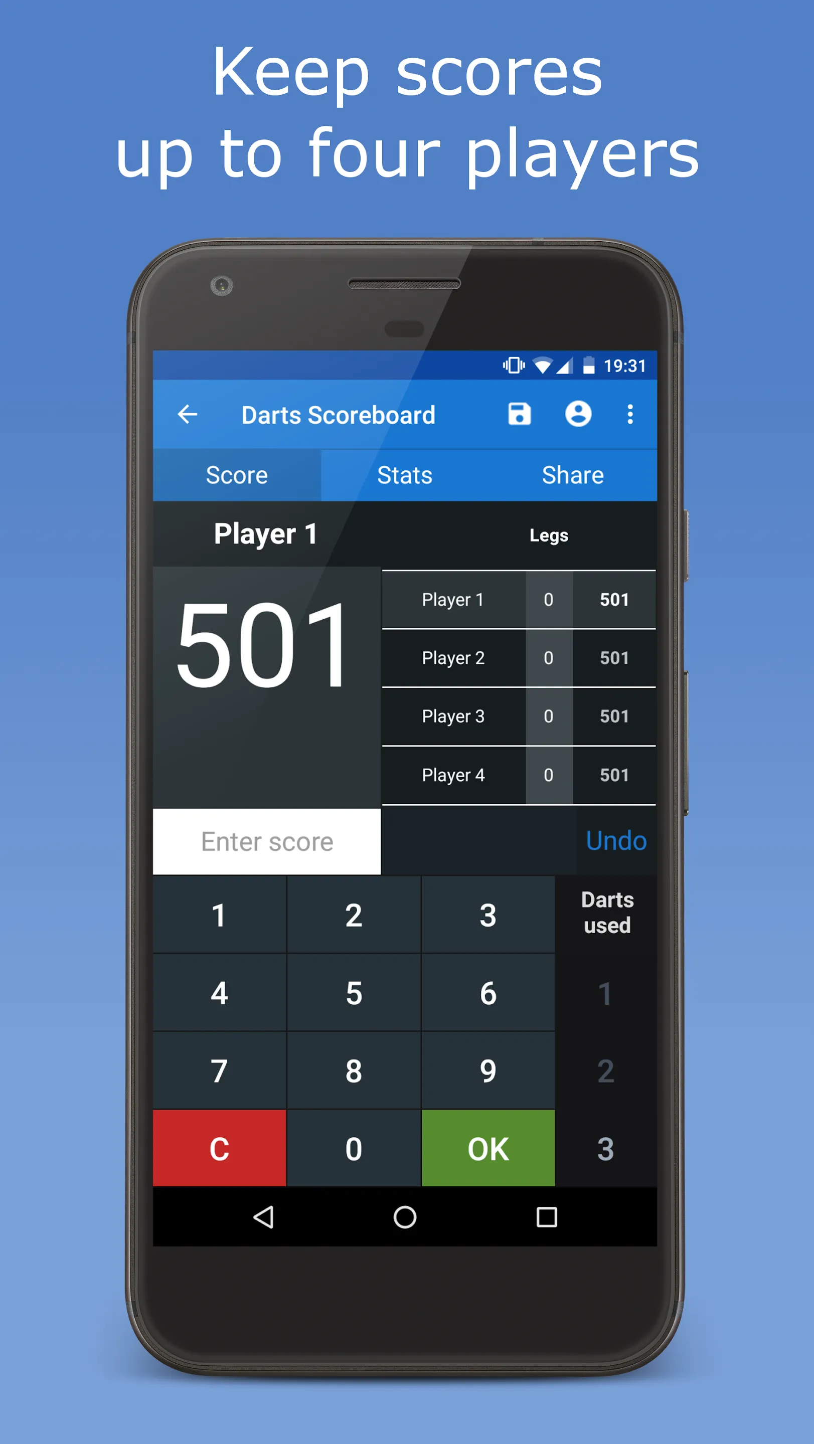 Darts Scoreboard | Indus Appstore | Screenshot