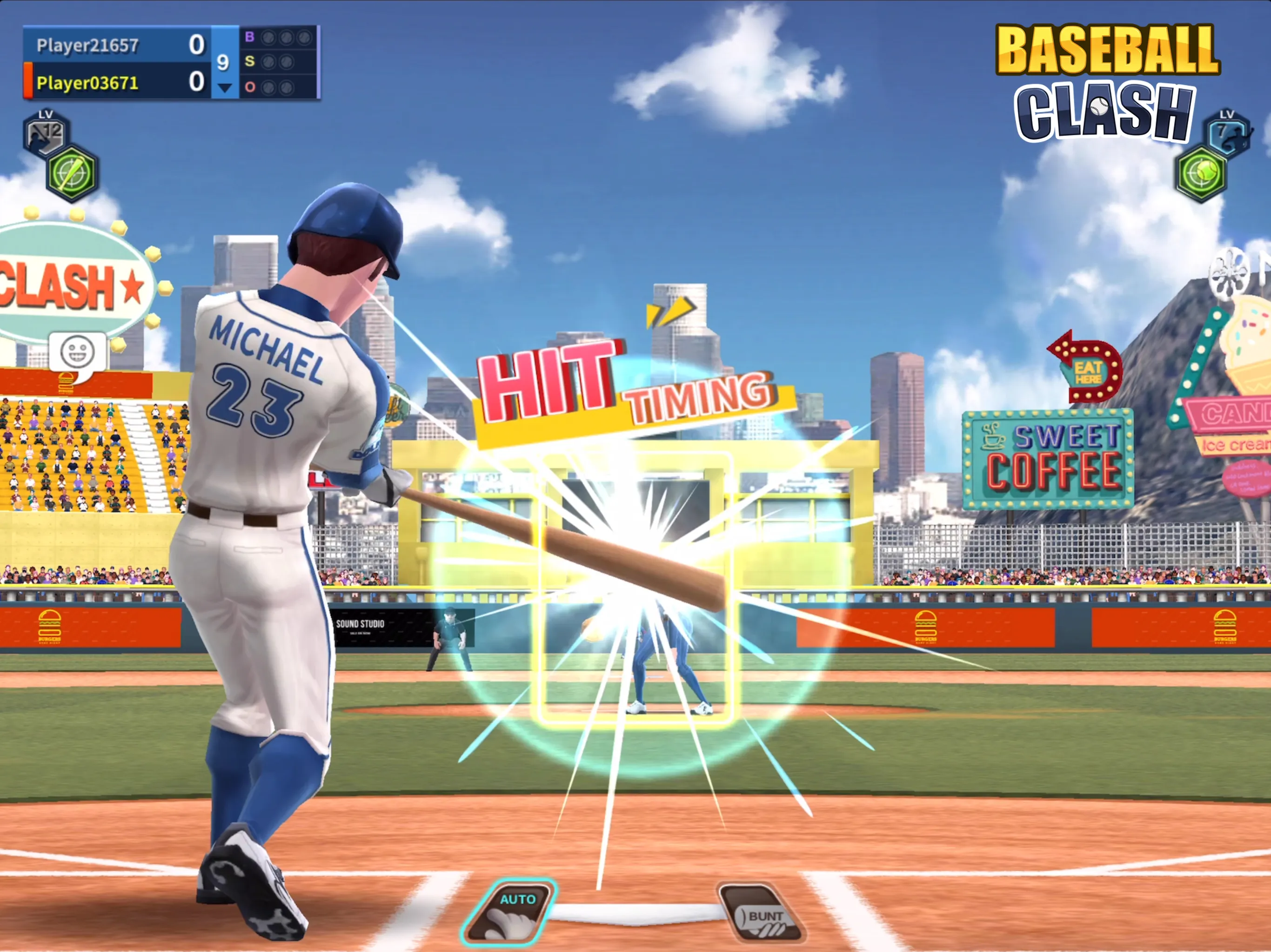 Baseball Clash: Real-time game | Indus Appstore | Screenshot
