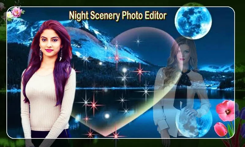 Night Scenery Photo Editor | Indus Appstore | Screenshot