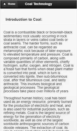 Coal Technology | Indus Appstore | Screenshot