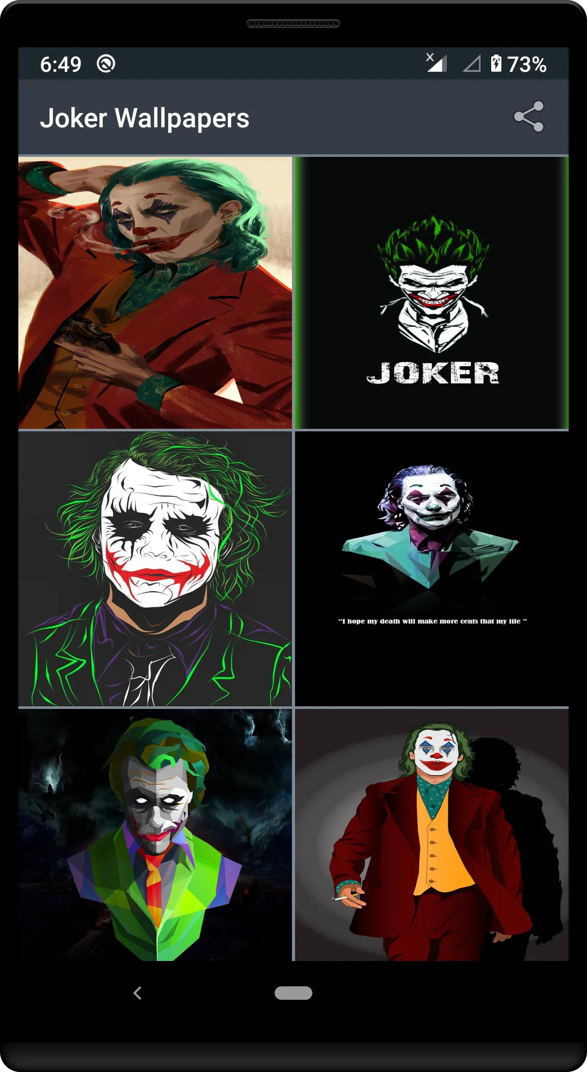 Joker Wallpapers | Indus Appstore | Screenshot