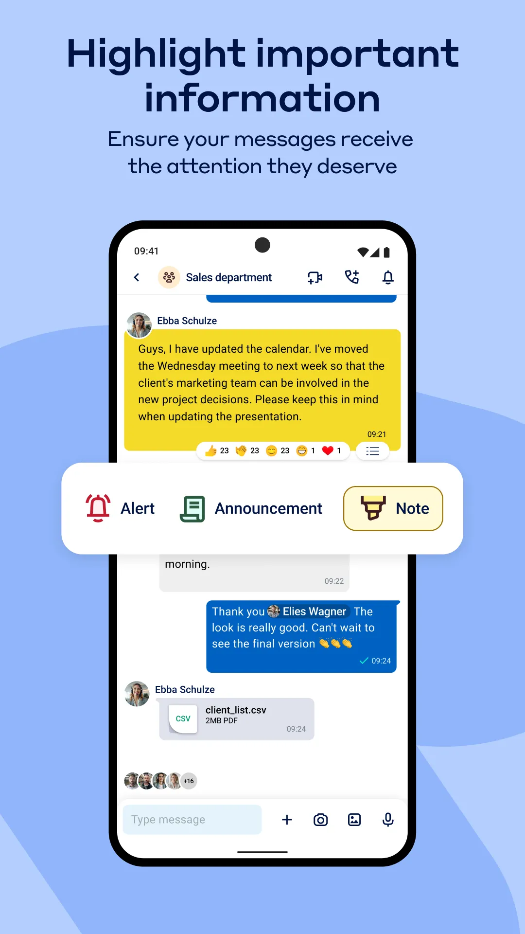 Teamwire - Business Messenger | Indus Appstore | Screenshot