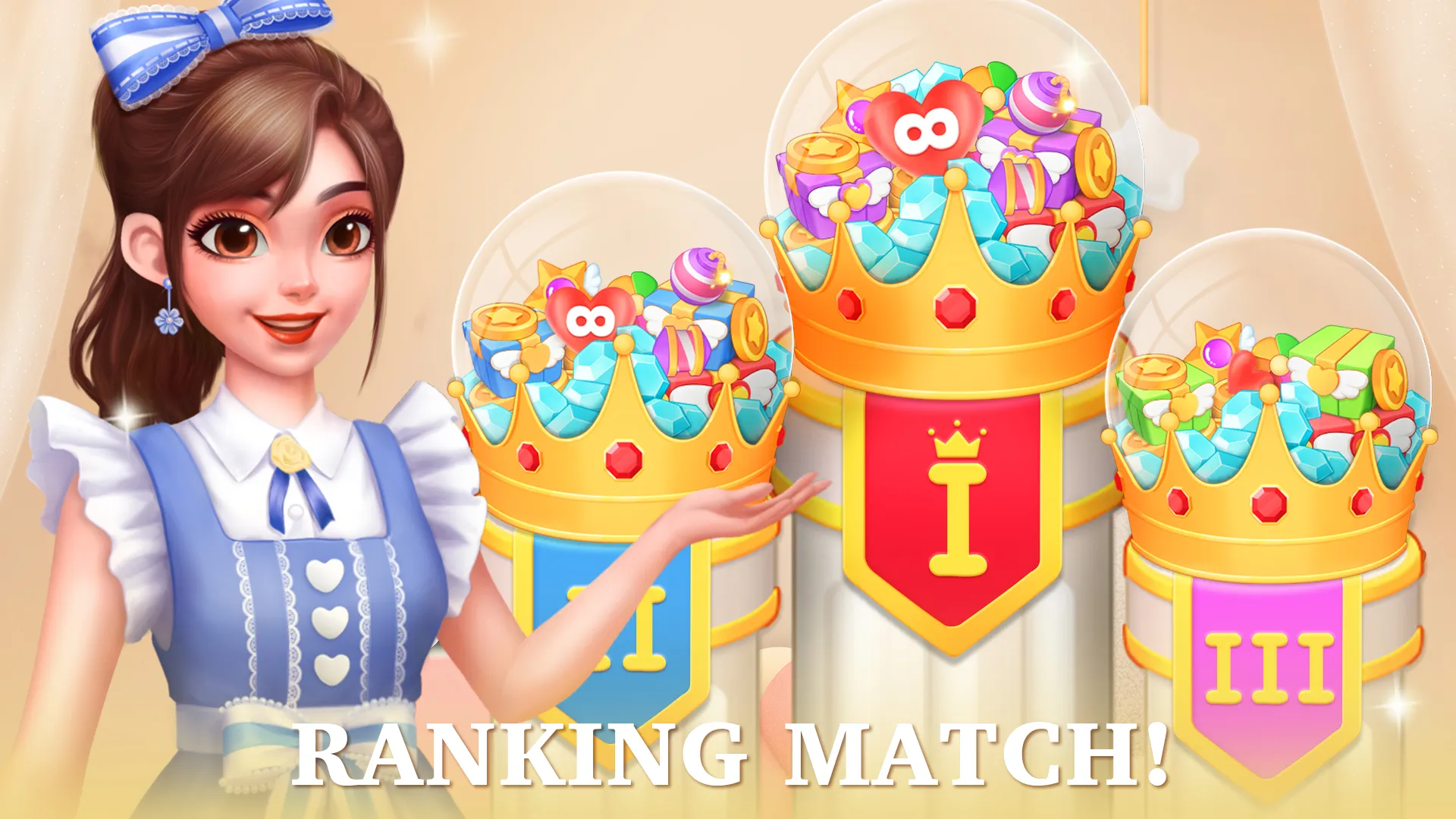 Fantasy Stylist: Match 3 | Indus Appstore | Screenshot