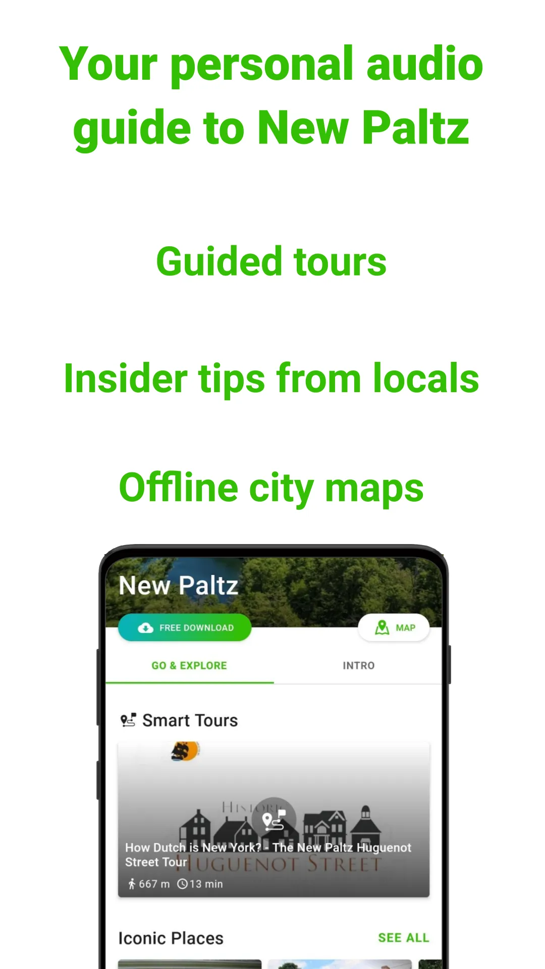 New Paltz SmartGuide | Indus Appstore | Screenshot