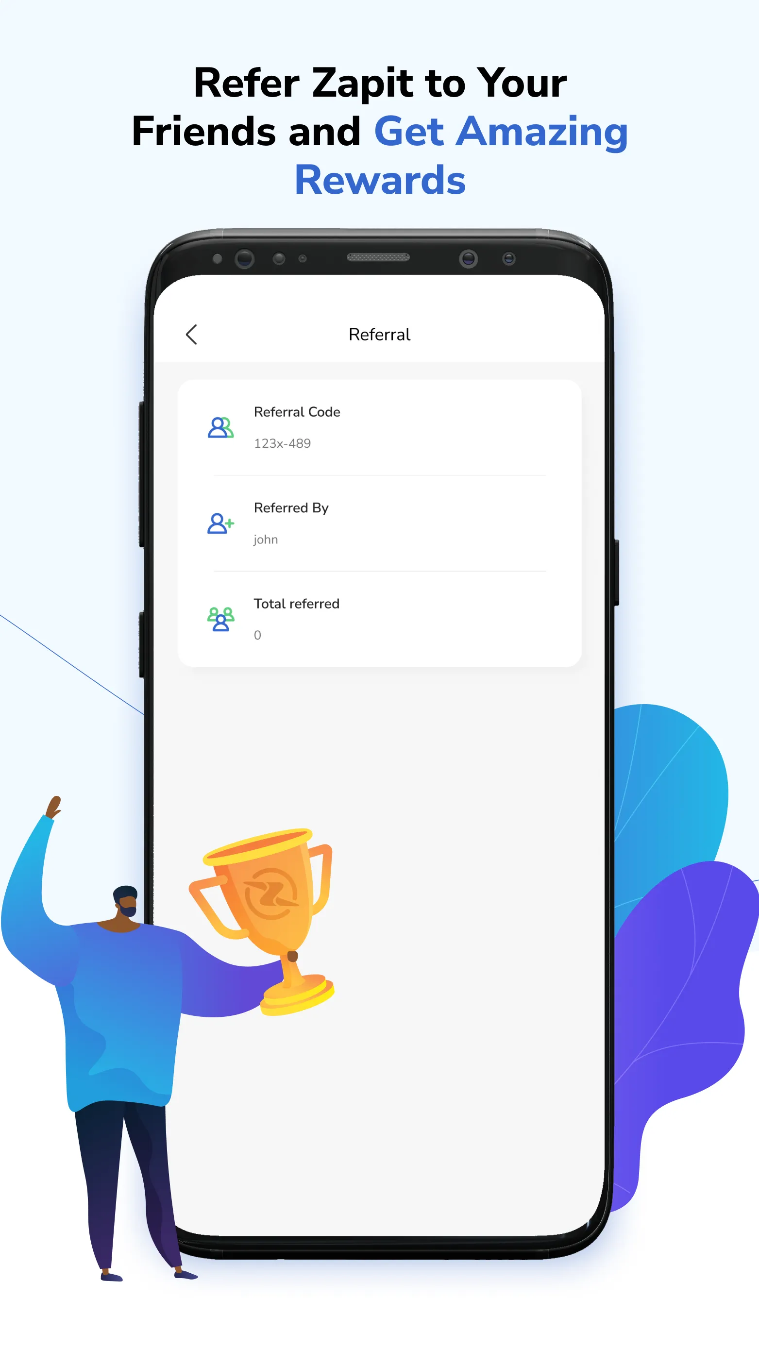 Zapit: Crypto Wallet & P2P | Indus Appstore | Screenshot
