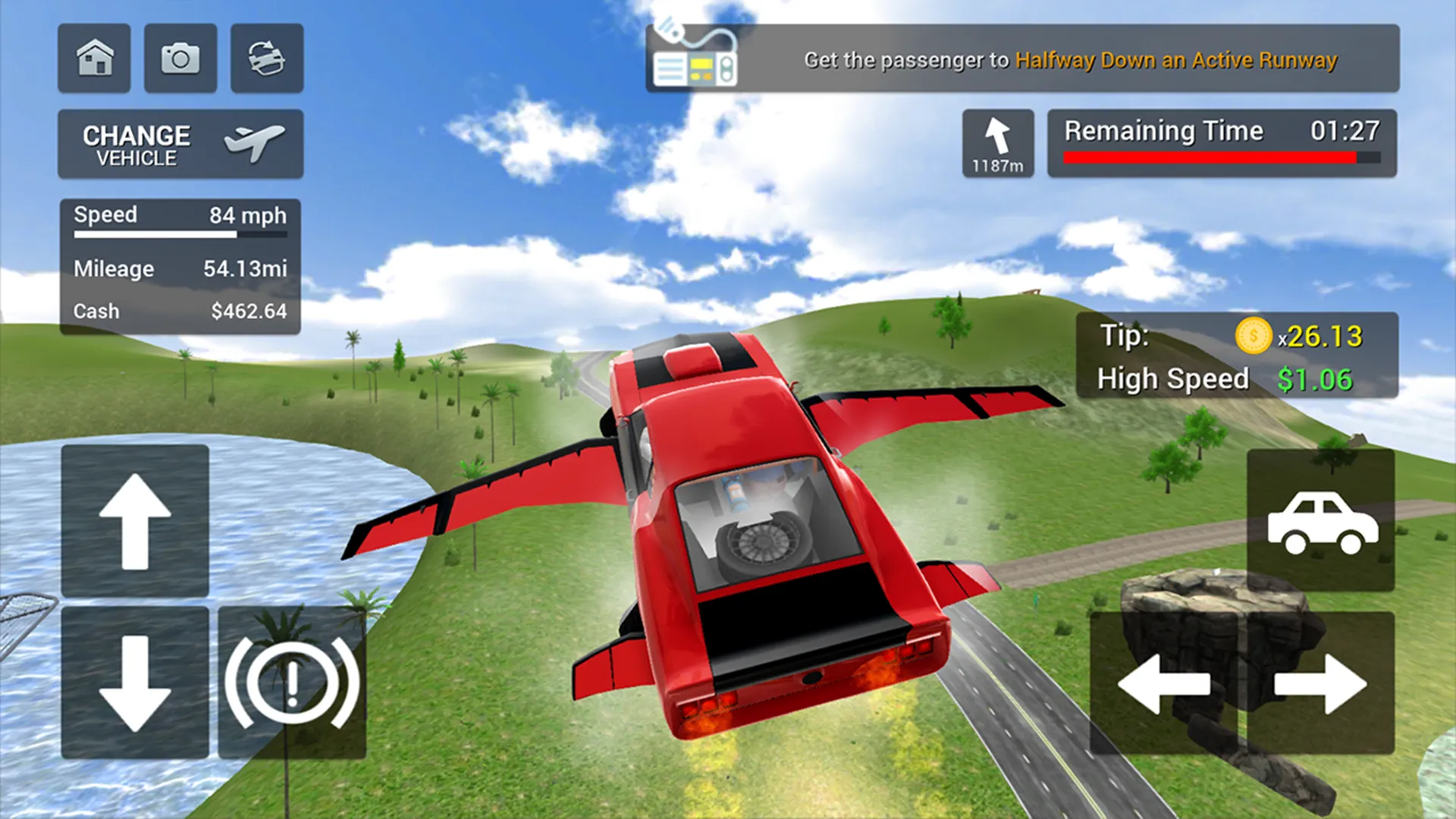 Flying Car Transport Simulator | Indus Appstore | Screenshot