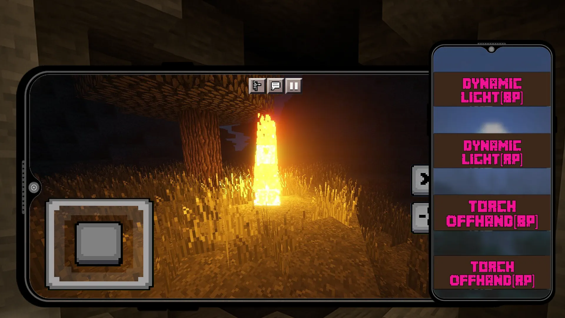 Dynamic Light Mod Minecraft PE | Indus Appstore | Screenshot
