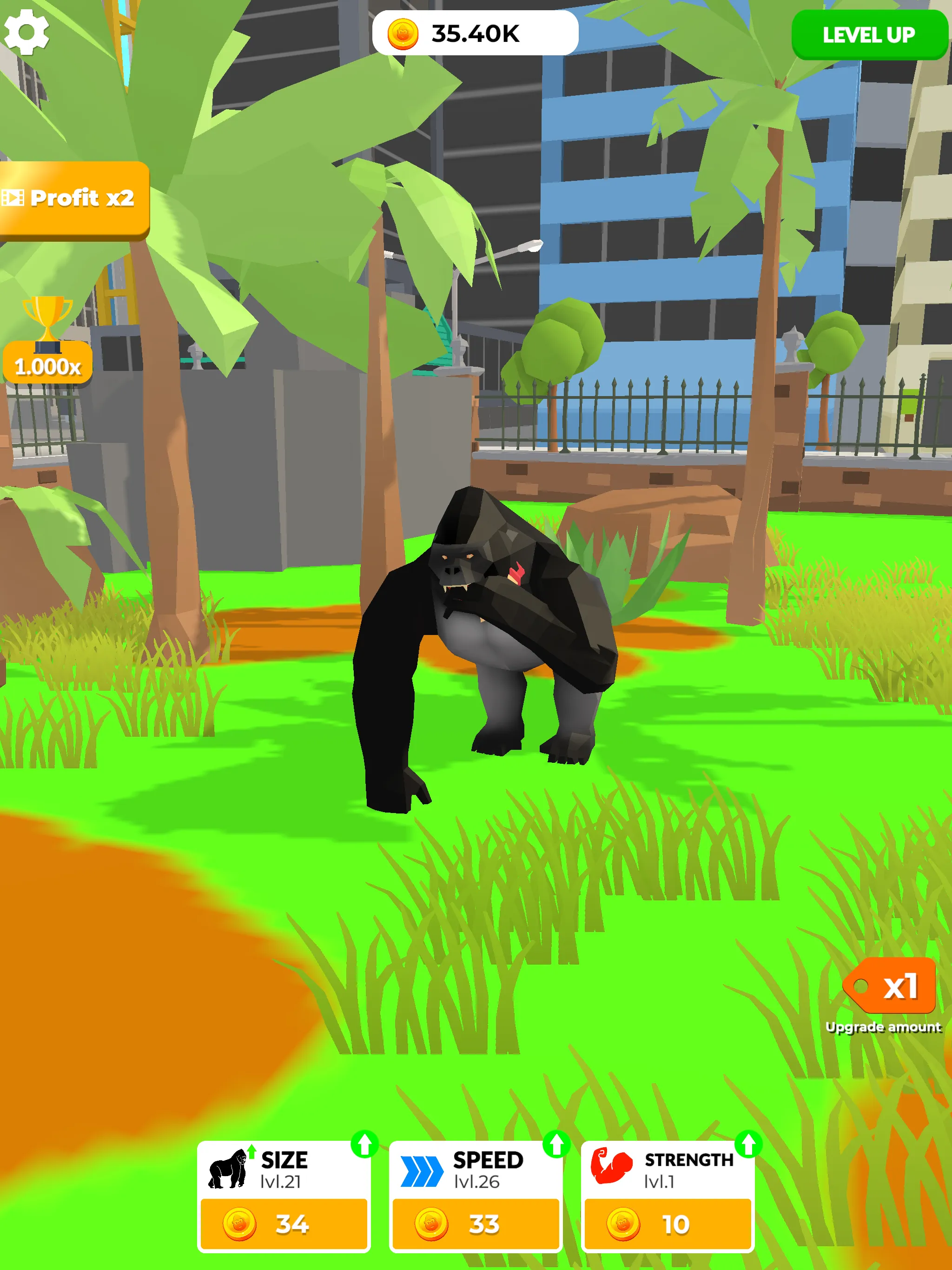 Idle Gorilla: Evolution Empire | Indus Appstore | Screenshot