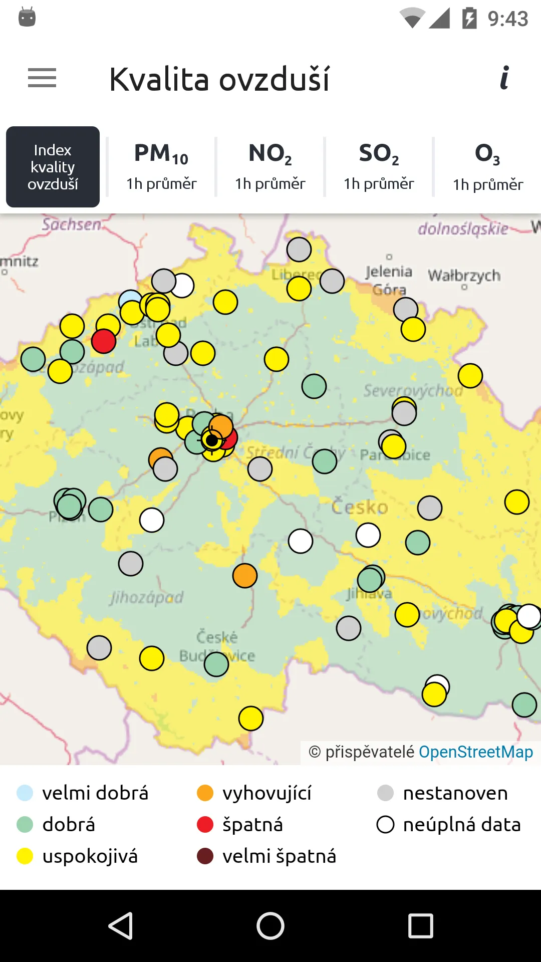 ČHMÚ+ | Indus Appstore | Screenshot