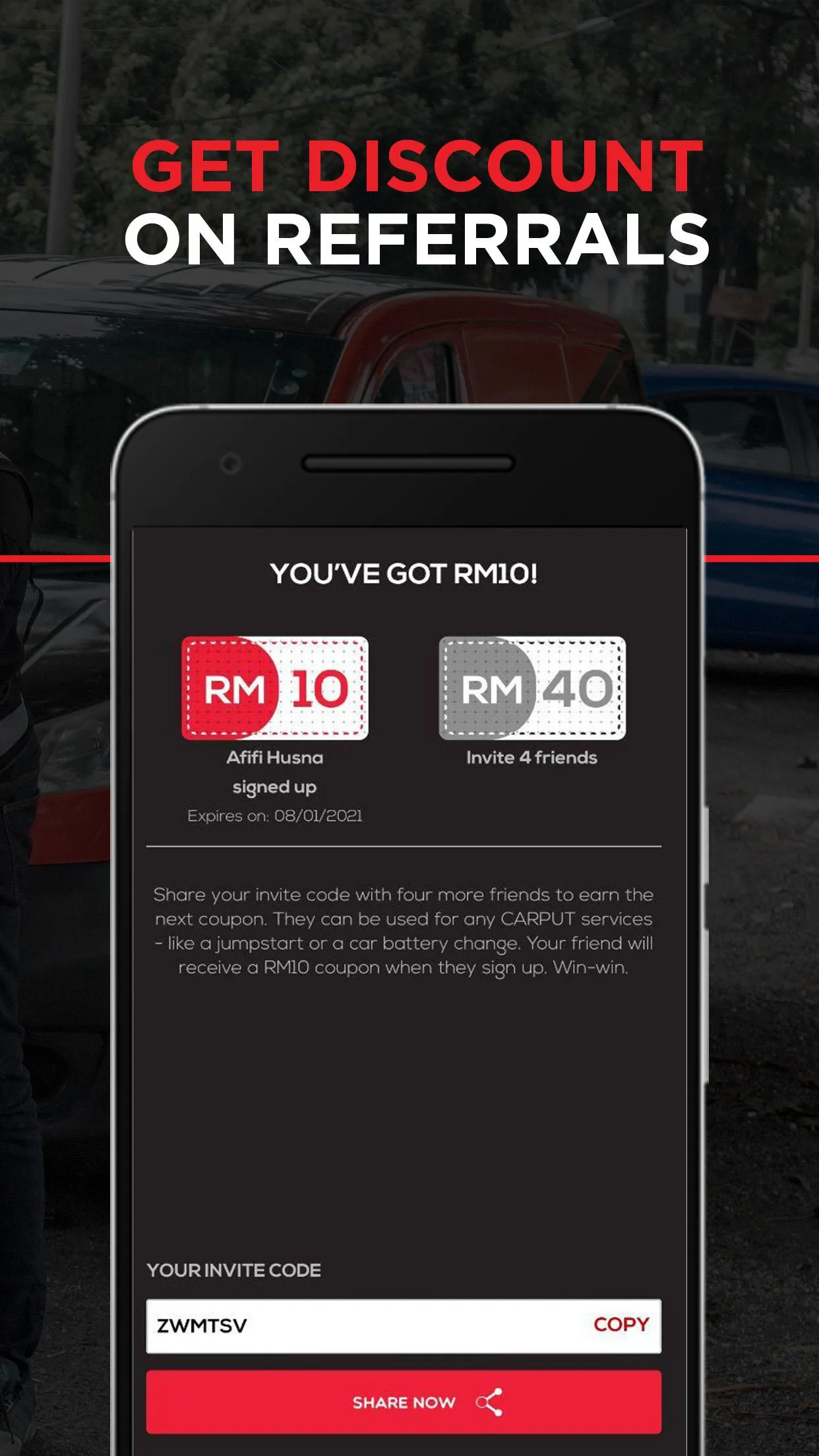 CARPUT - Car Battery, Tow & Br | Indus Appstore | Screenshot