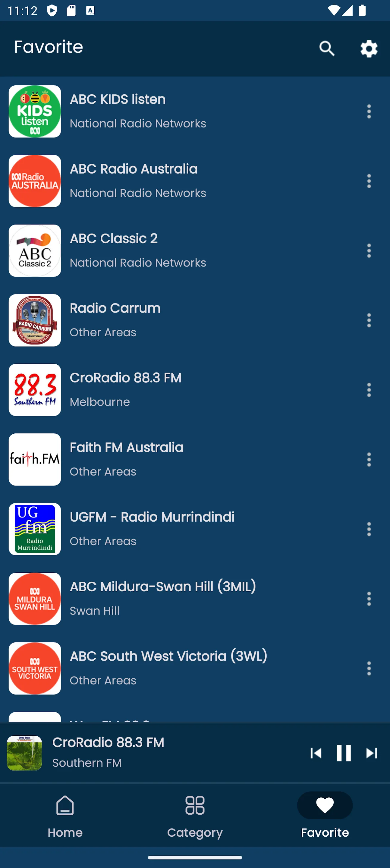 Radios from Victoria | Indus Appstore | Screenshot