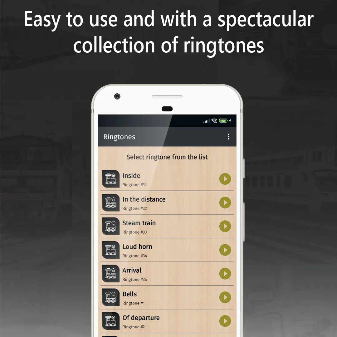 train ringtones for phone | Indus Appstore | Screenshot