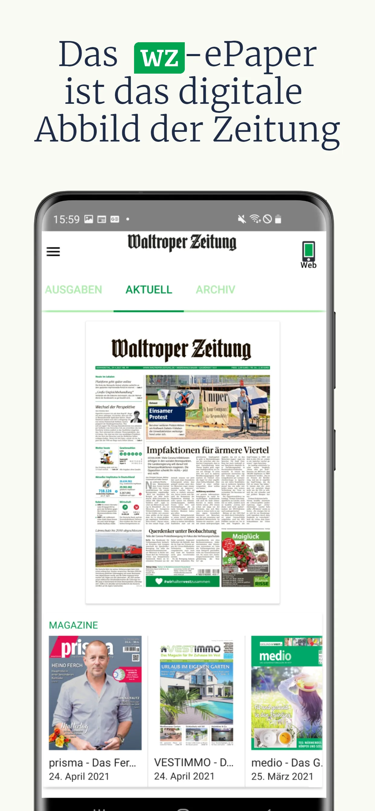 Waltroper Zeitung | Indus Appstore | Screenshot