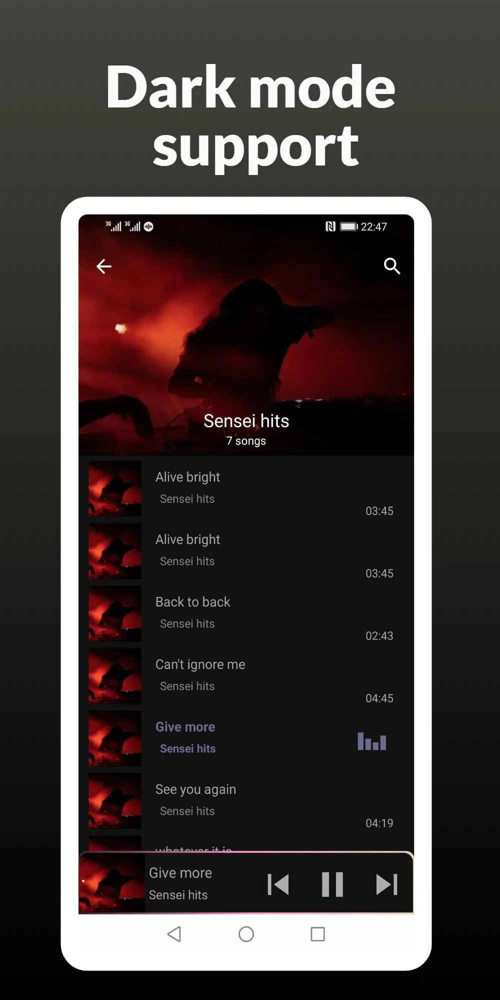 music player offline mp3 | Indus Appstore | Screenshot