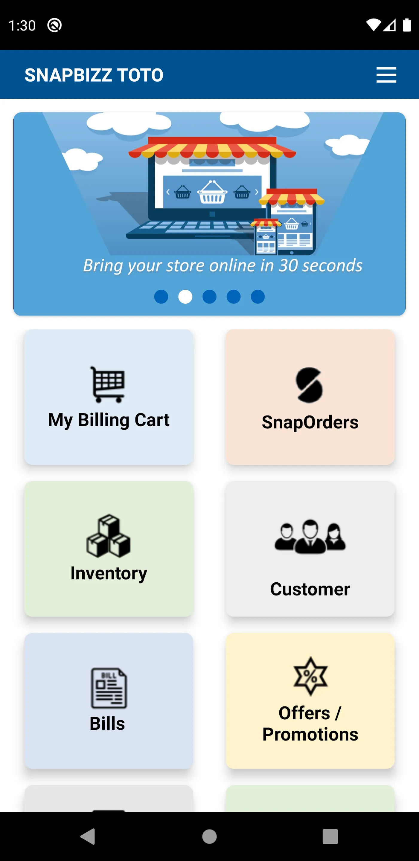 SnapBizz TOTO | Indus Appstore | Screenshot
