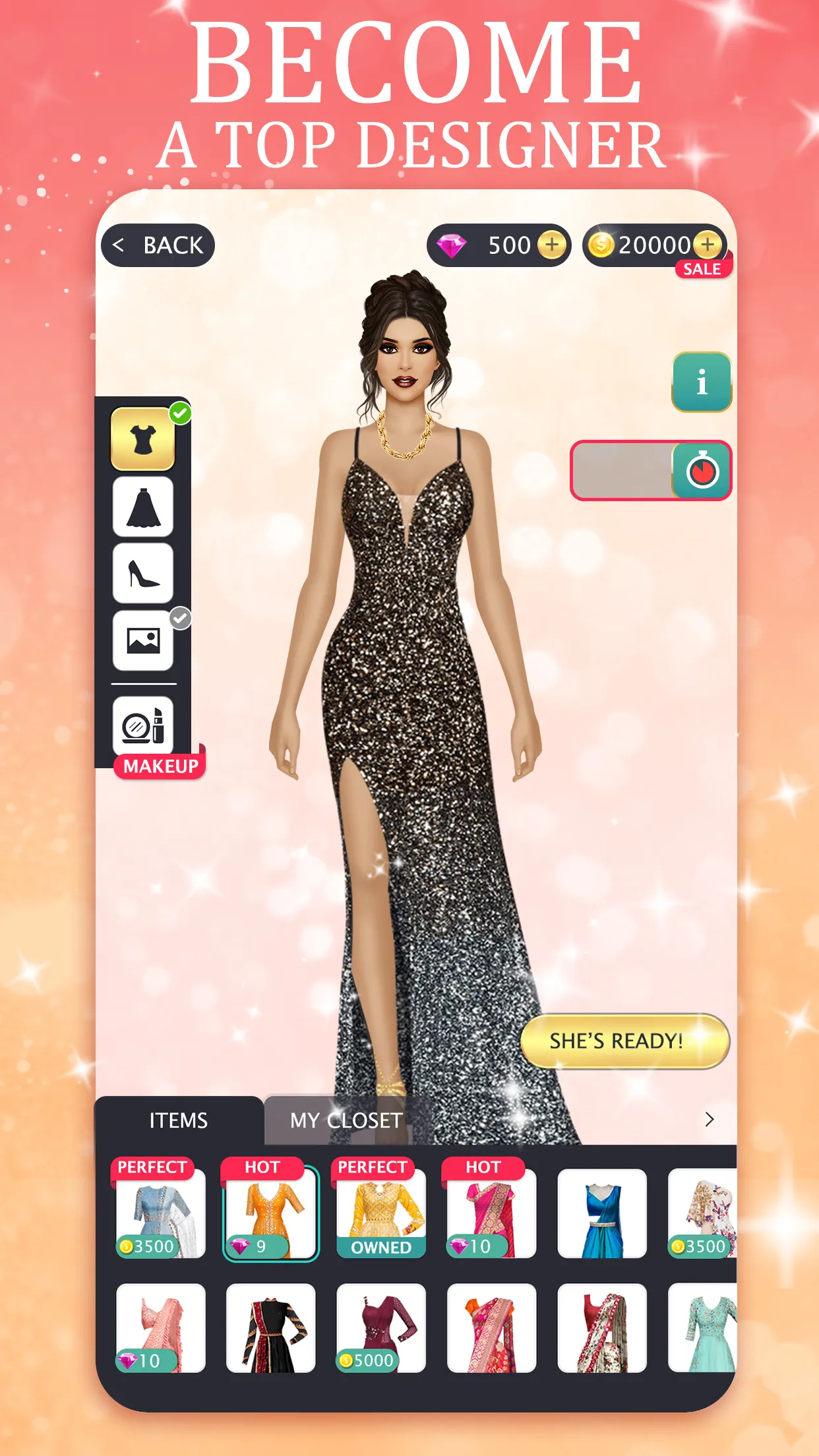 Indian Fashion Dressup Stylist | Indus Appstore | Screenshot