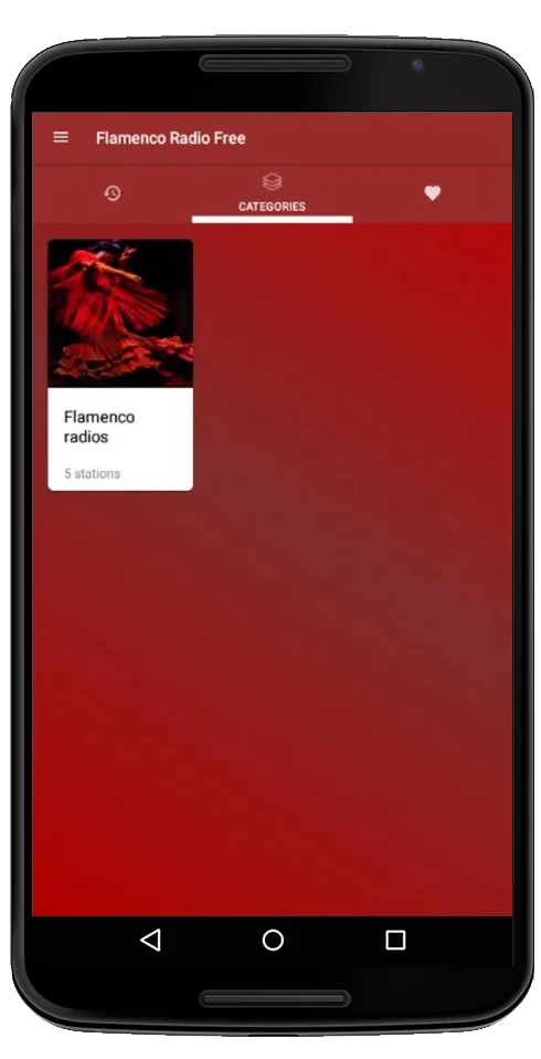 Flamenco Radio | Indus Appstore | Screenshot