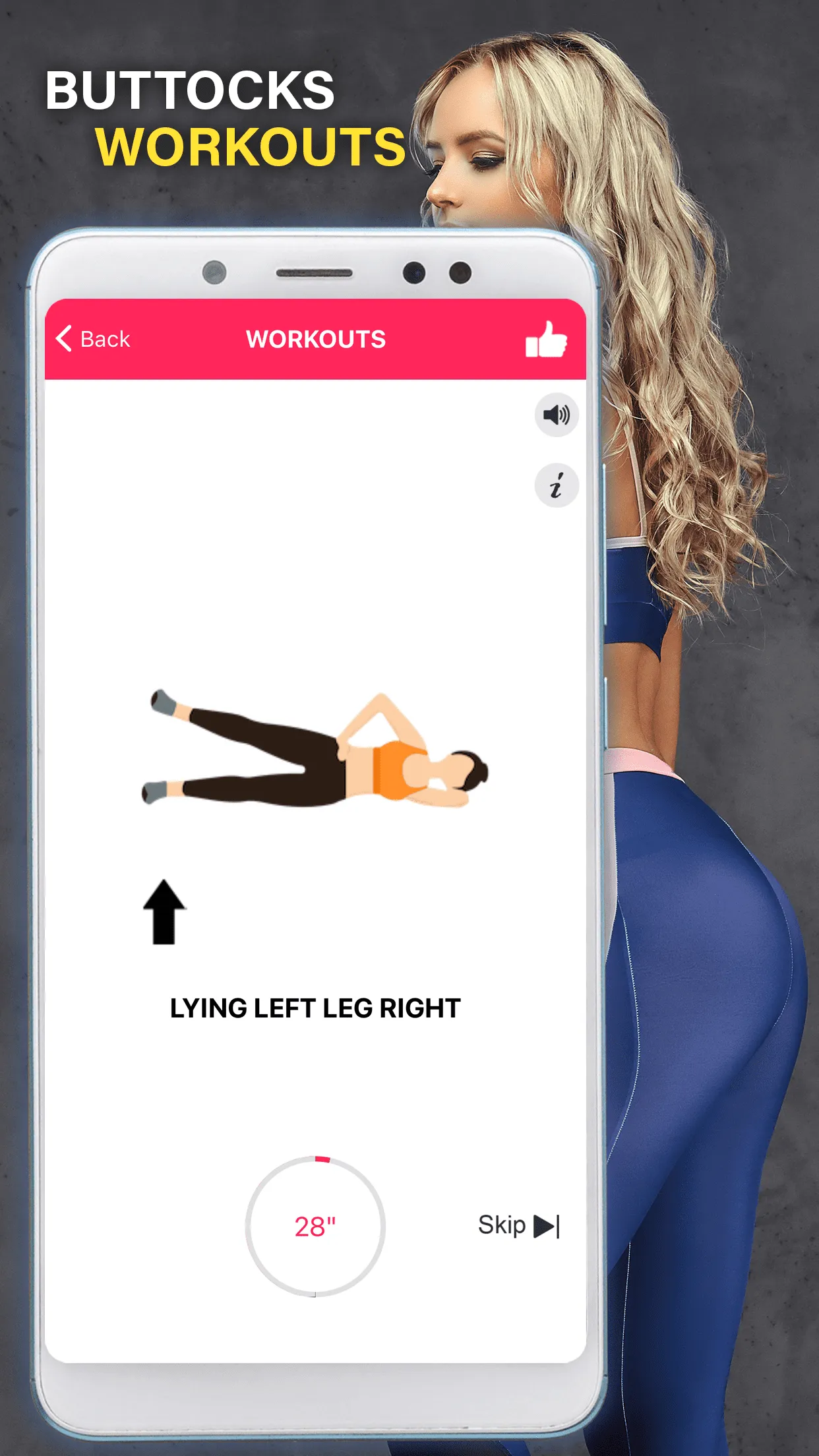 Butt Legs Workout for Buttocks | Indus Appstore | Screenshot