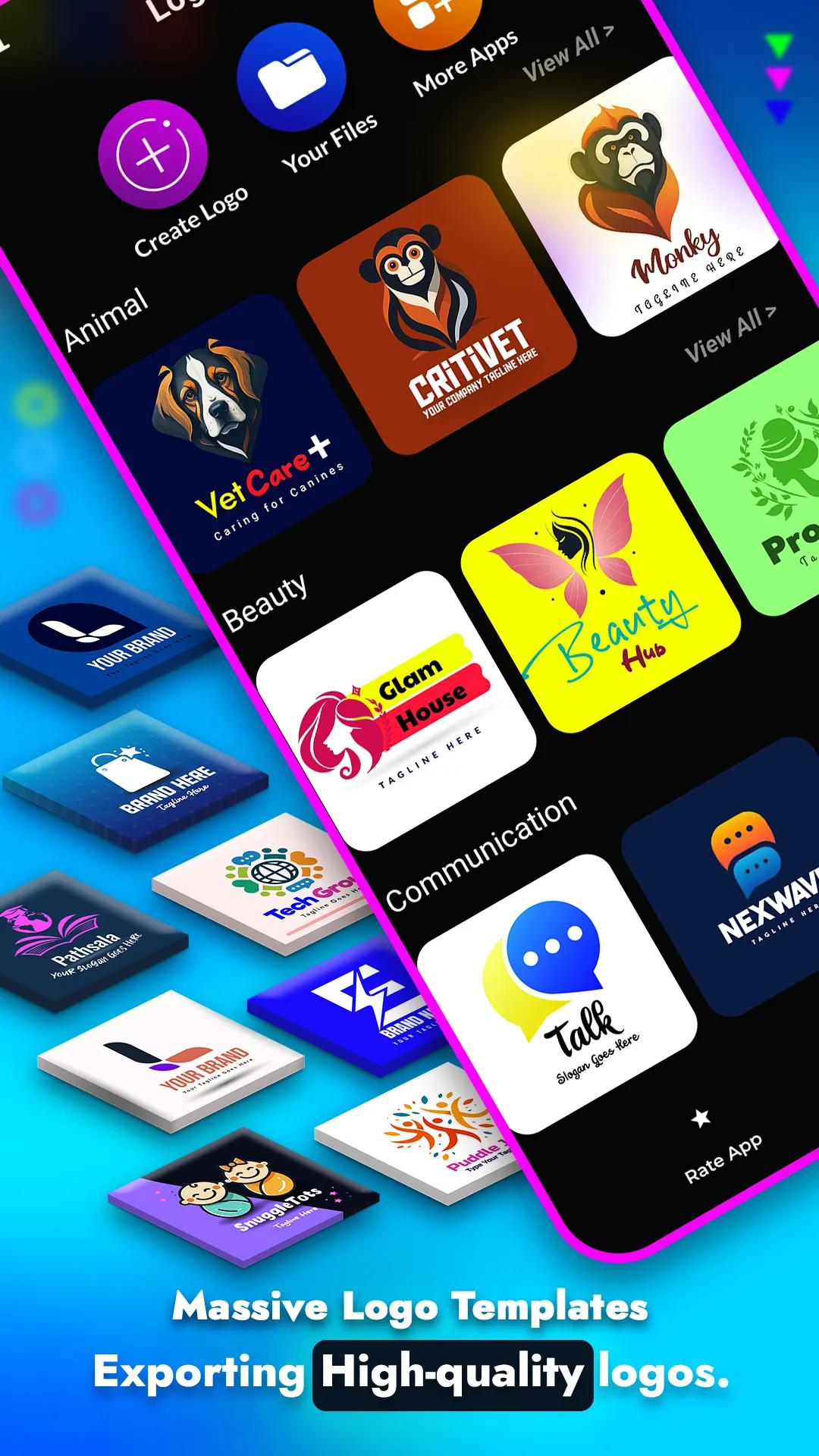 Logo Maker - Brand Logo Design | Indus Appstore | Screenshot