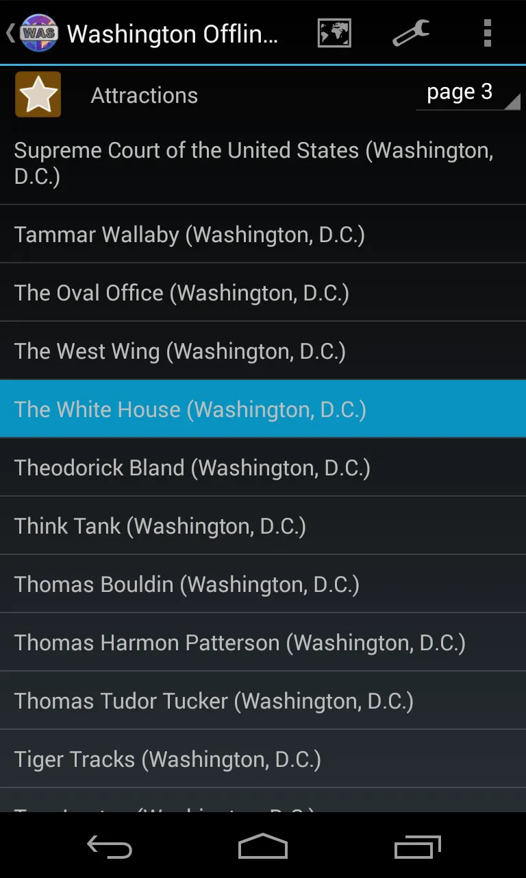 Washington City Map Lite | Indus Appstore | Screenshot