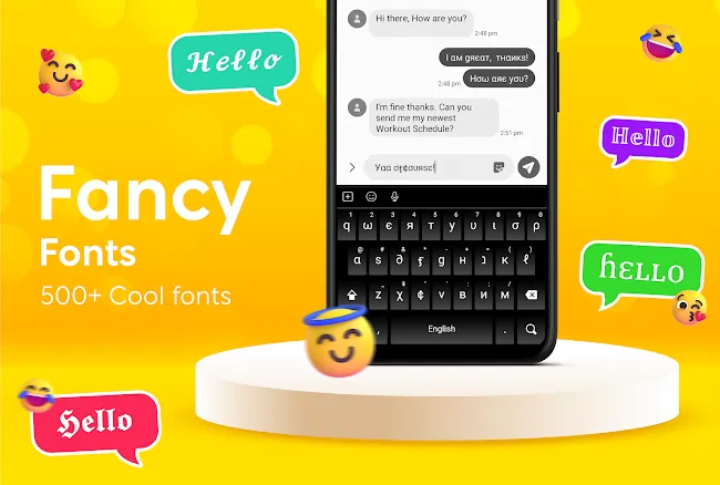 Photo Keyboard Themes & Fonts | Indus Appstore | Screenshot