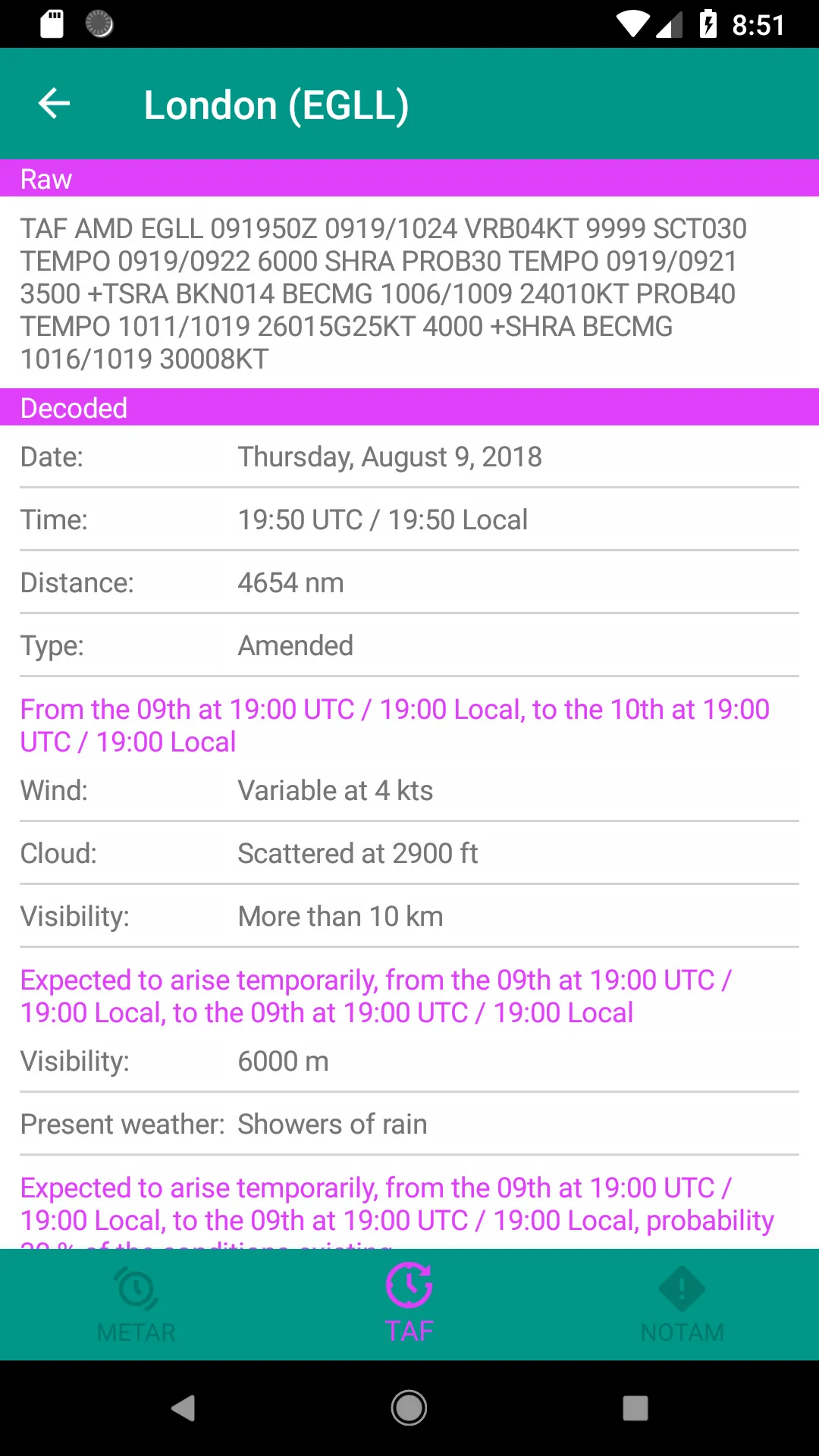 Flight Briefing | Indus Appstore | Screenshot