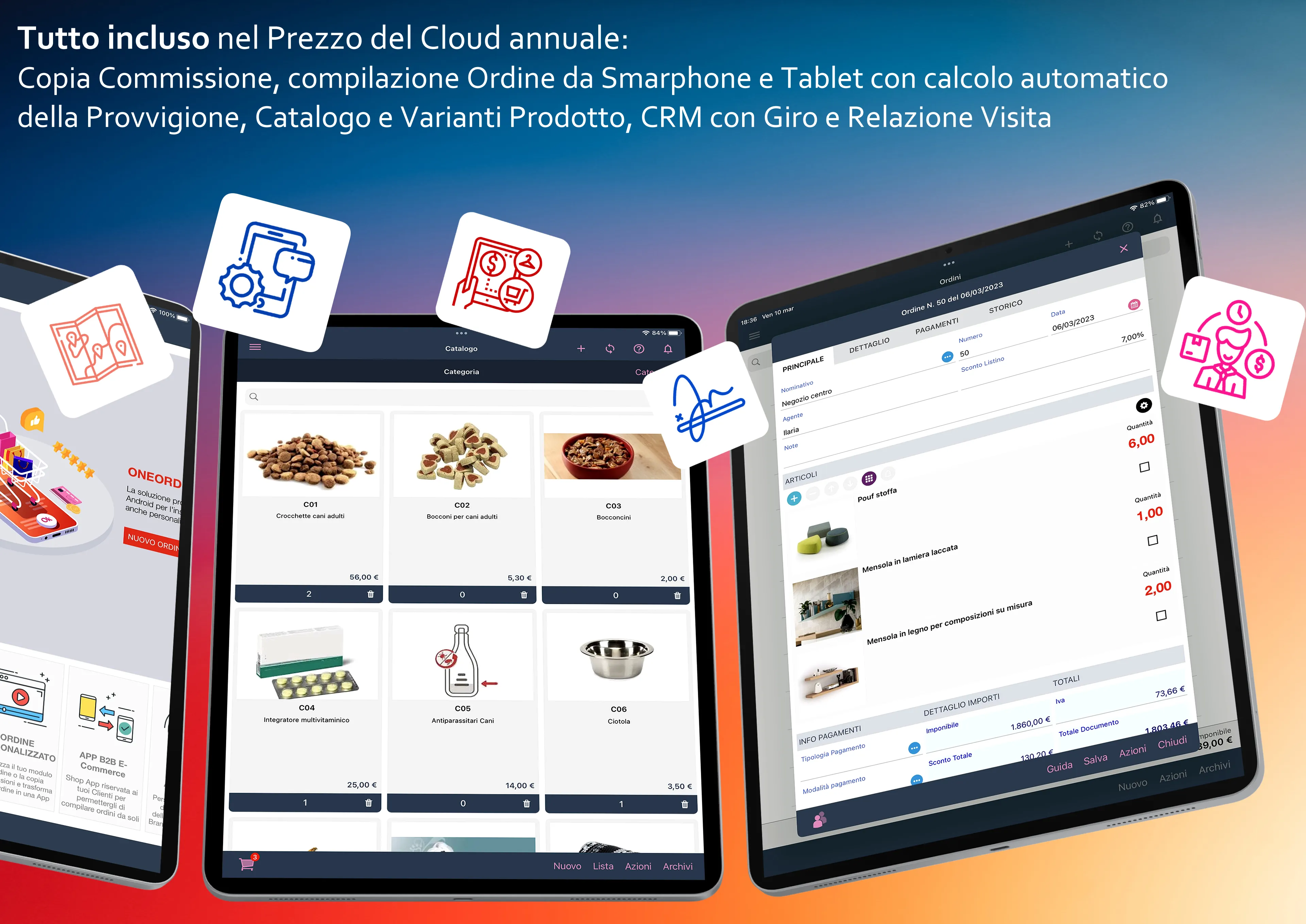 OneOrder Raccolta Ordini | Indus Appstore | Screenshot