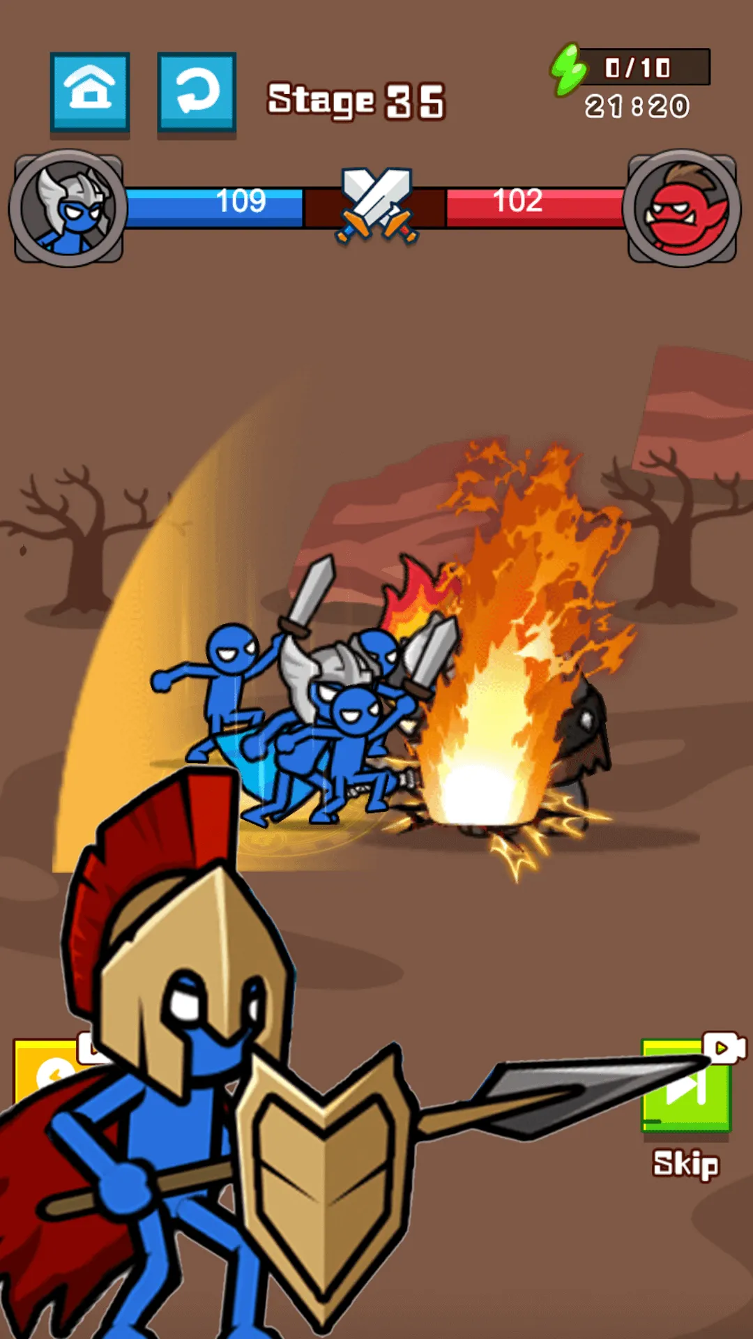 Stickman Legions Battle Game | Indus Appstore | Screenshot