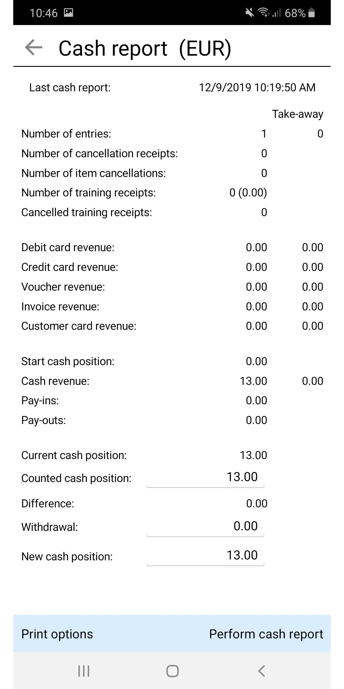 POS | SmartCafe Enterprise - P | Indus Appstore | Screenshot