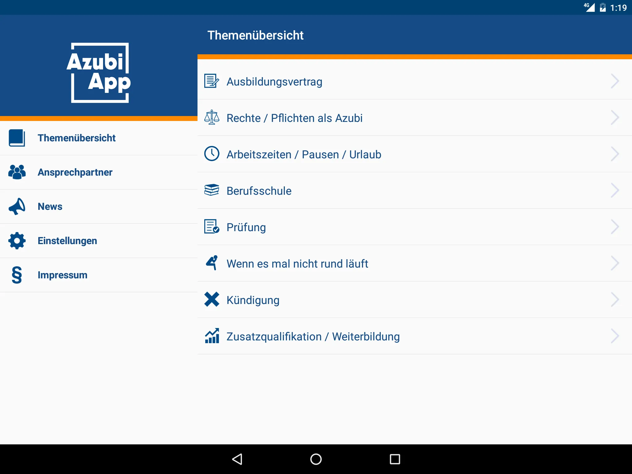 AzubiApp IHK Siegen | Indus Appstore | Screenshot