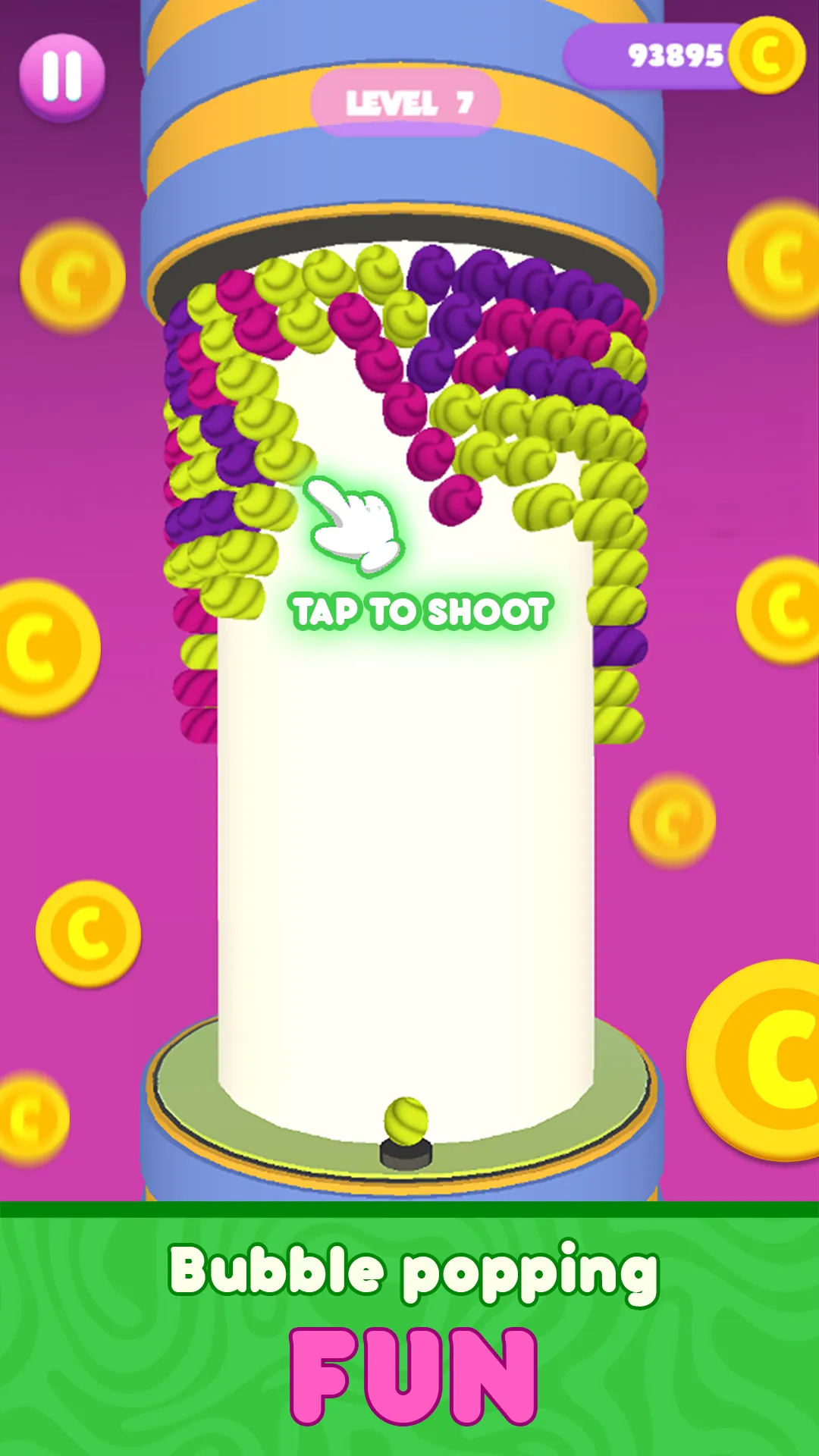 Coin Bubbles: Pop & Relax | Indus Appstore | Screenshot