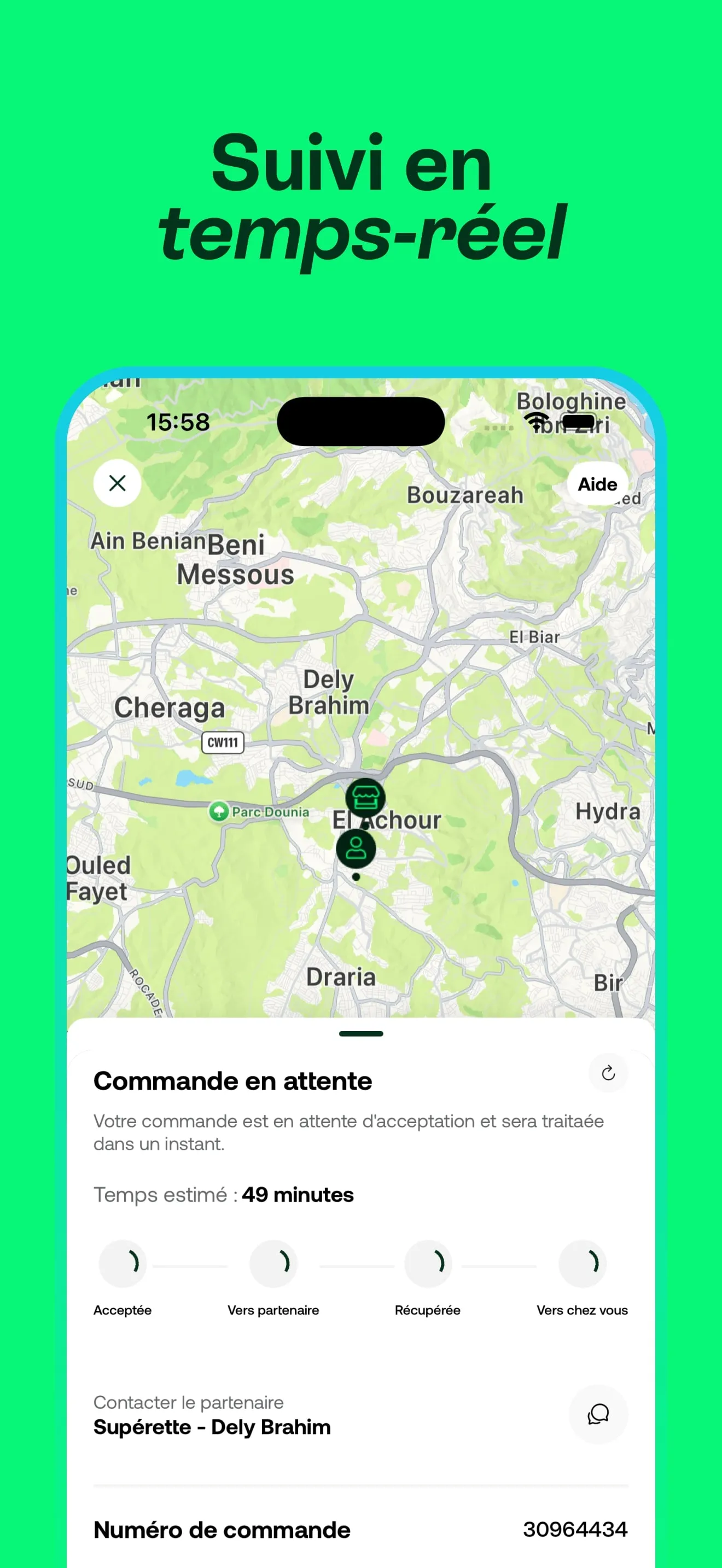 Fast: Livraison repas, courses | Indus Appstore | Screenshot