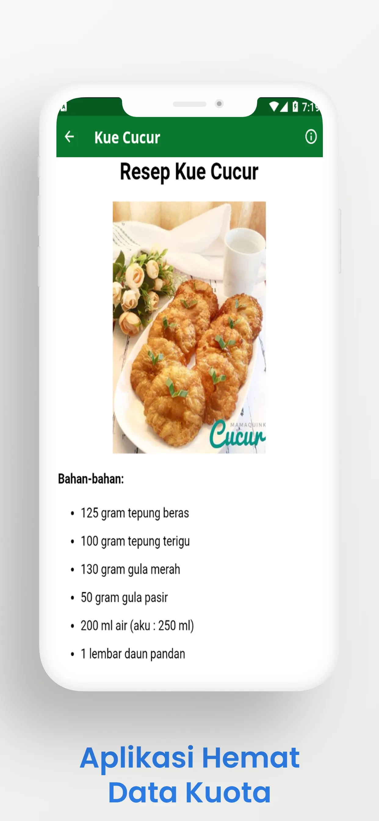 Resep Jajanan Pasar Lengkap | Indus Appstore | Screenshot