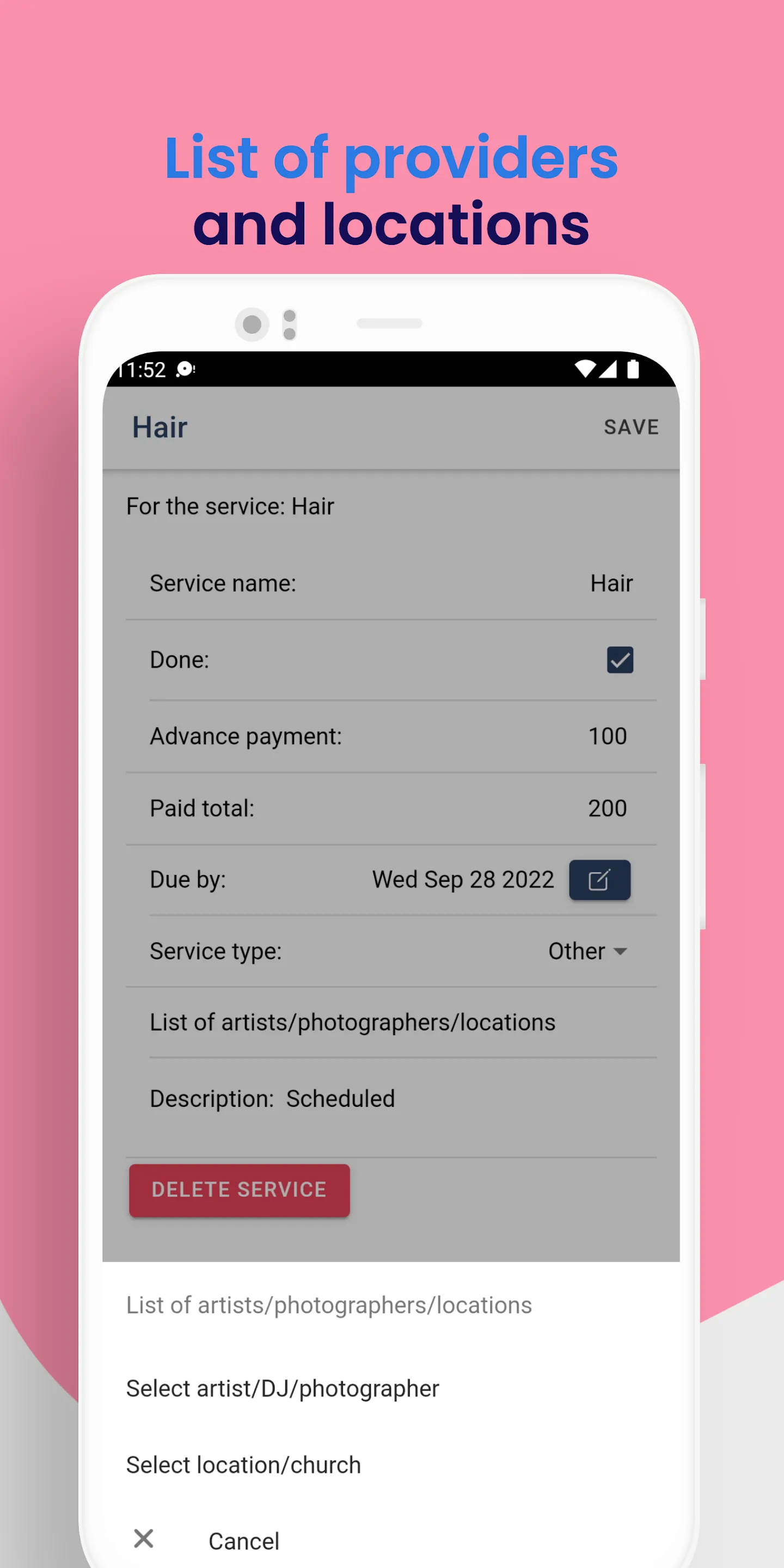 Our Day: Wedding Planner | Indus Appstore | Screenshot