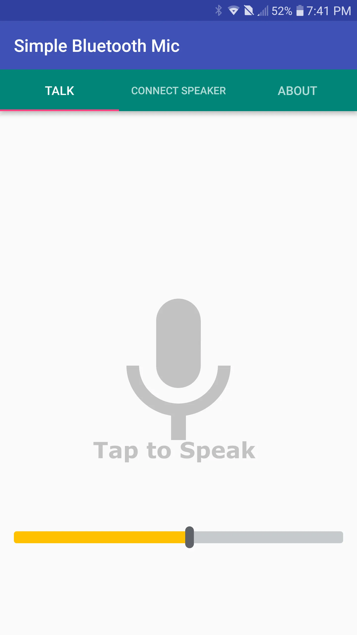 Simple Bluetooth Mic | Indus Appstore | Screenshot