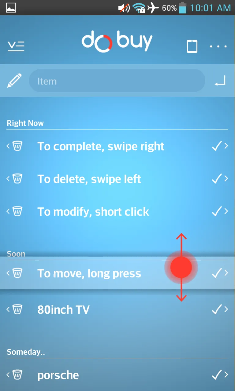 dObuy - list todo memo note | Indus Appstore | Screenshot