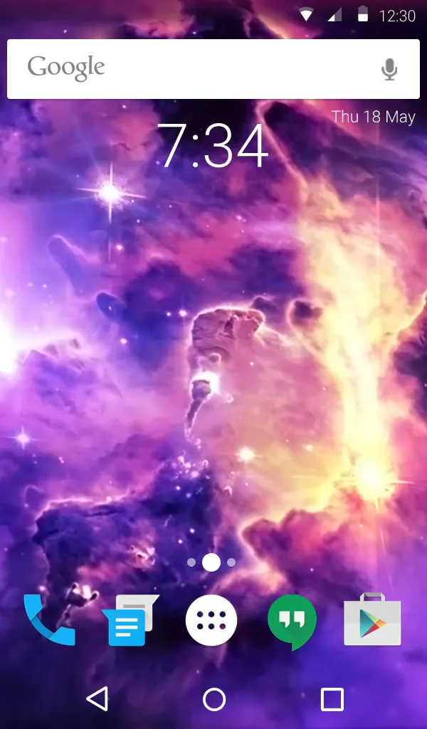 Space Storm Wallpaper | Indus Appstore | Screenshot