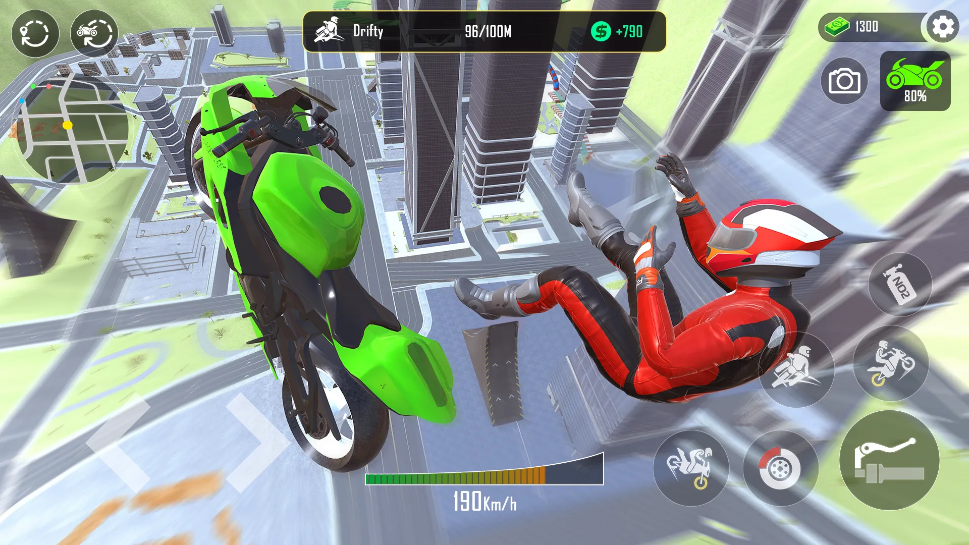 GT Moto Stunt 3D: Driving Game | Indus Appstore | Screenshot
