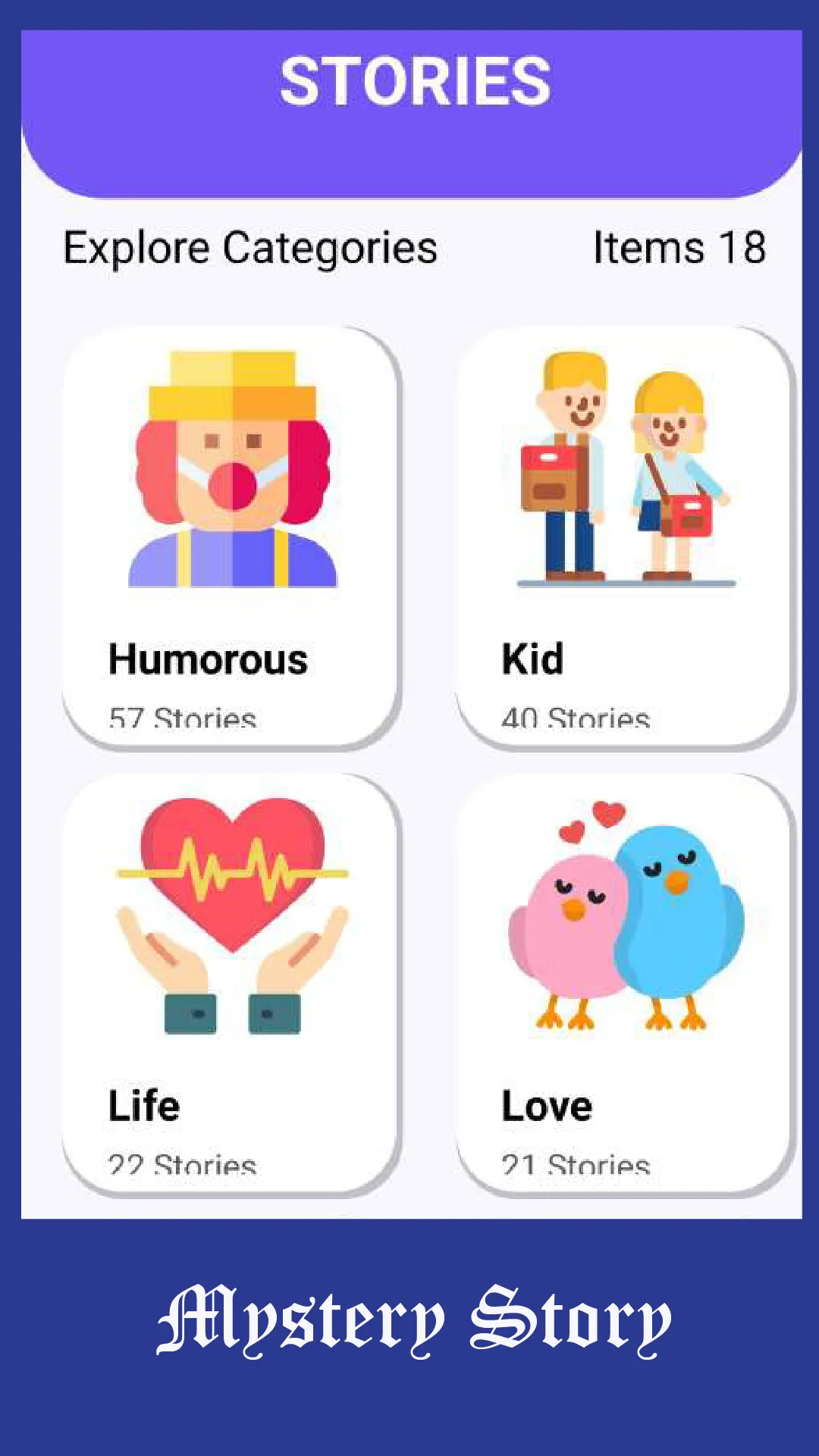 1000+ Short English Stories | Indus Appstore | Screenshot